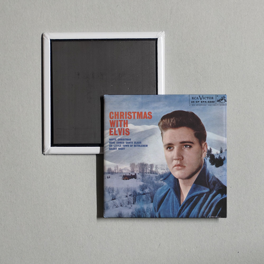 Elvis Presley - Christmas With Elvis Album Cover Fridge Magnet