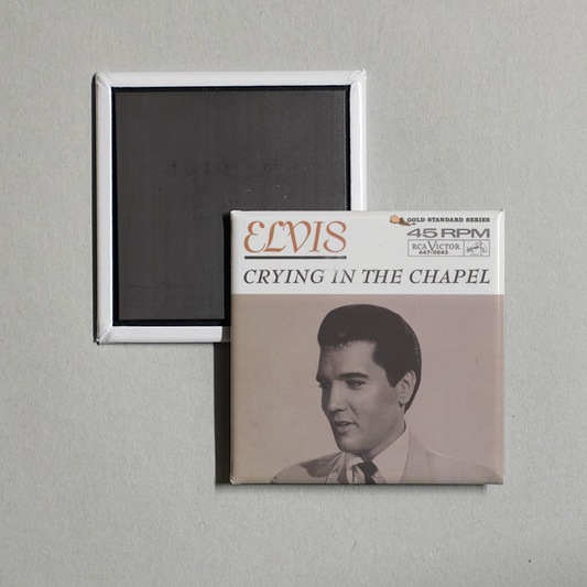 Elvis Presley - Crying in the Chapel Album Cover Fridge Magnet
