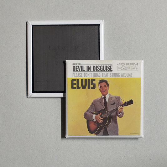 Elvis Presley - Devil in Disguise Album Cover Fridge Magnet