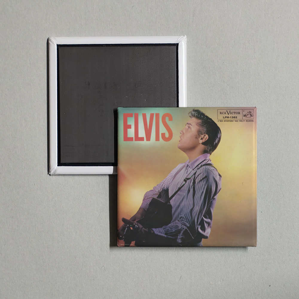 Elvis Presley - Elvis LPM 1382 Album Cover Fridge Magnet