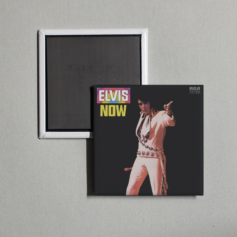 Elvis Presley - Elvis Now Album Cover Fridge Magnet