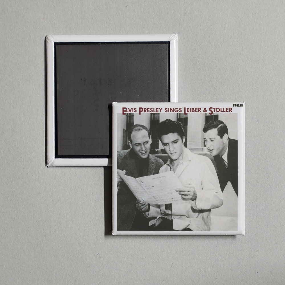 Elvis Presley - Elvis Sings Leiber and Stoller Album Cover Fridge Magnet
