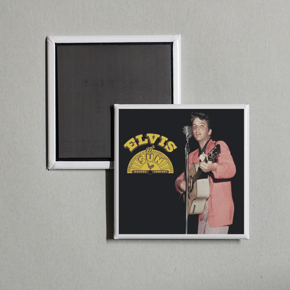 Elvis Presley - Elvis at Sun Album Cover Fridge Magnet