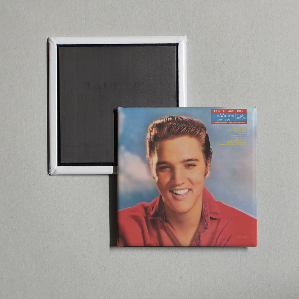 Elvis Presley - For LP Fans Only Album Cover Fridge Magnet