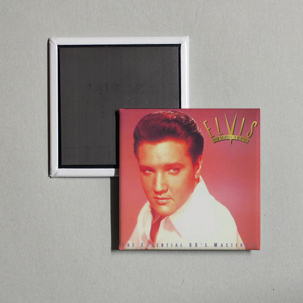 Elvis Presley - From Nashville To Memphis - The Essential 60s Masters I Album Cover Fridge Magnet