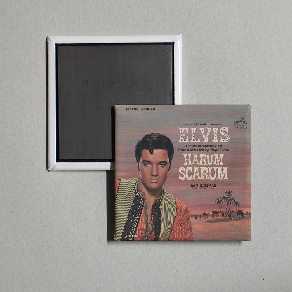 Elvis Presley - Harum Scarum Album Cover Fridge Magnet
