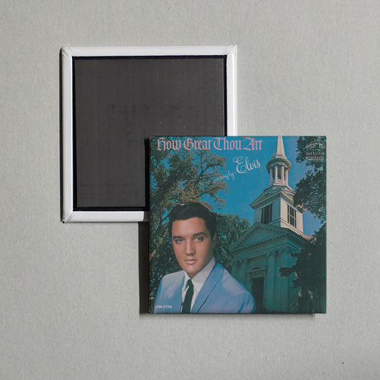 Elvis Presley - How Great Thou ArtA Album Cover Fridge Magnet