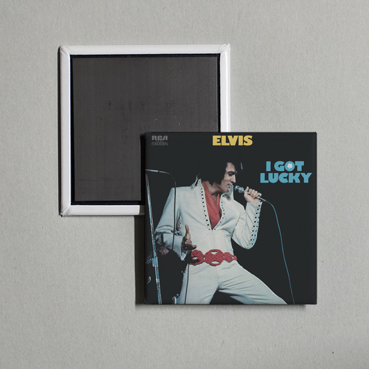 Elvis Presley - I Got Lucky Album Cover Fridge Magnet