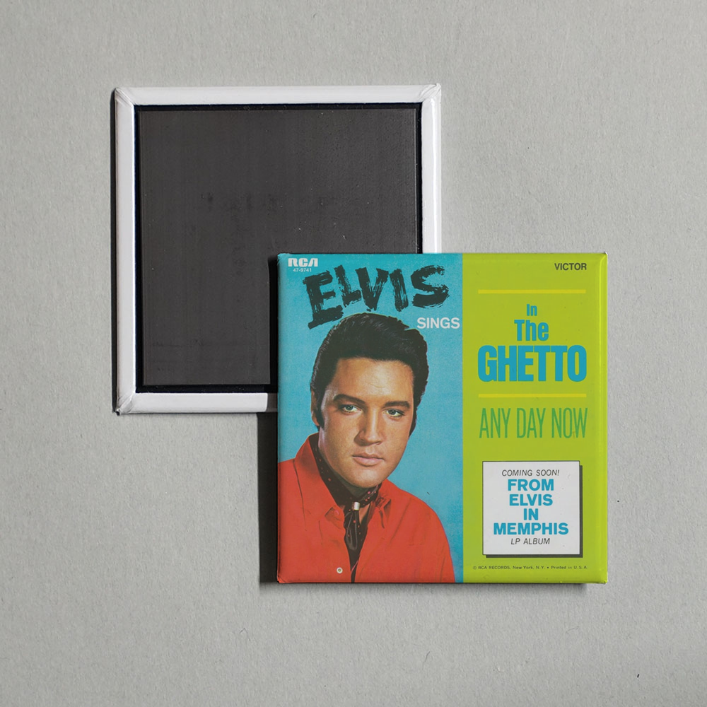 Elvis Presley - In The Ghetto Album Cover Fridge Magnet