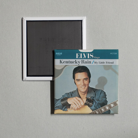 Elvis Presley - Kentucky Rain Album Cover Fridge Magnet