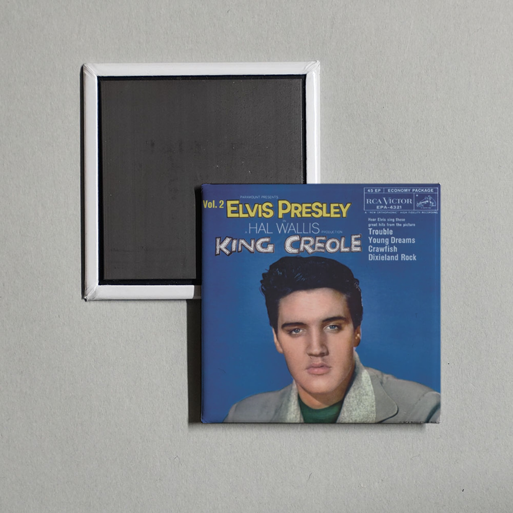 Elvis Presley - King Creole A Album Cover Fridge Magnet