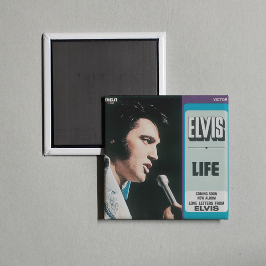 Elvis Presley - Life Album Cover Fridge Magnet