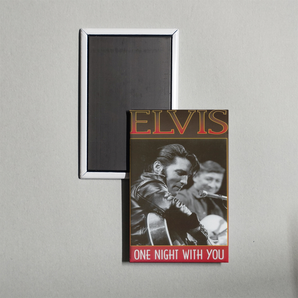 Elvis Presley - One Night With You Mini Movie Fridge Magnet