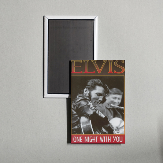 Elvis Presley - One Night With You Mini Movie Fridge Magnet