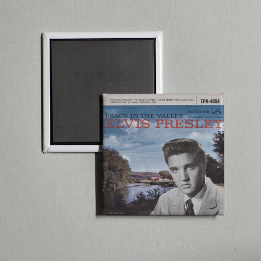 Elvis Presley - Peace in the Valley Album Cover Fridge Magnet