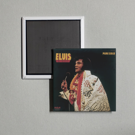 Elvis Presley - Pure Gold Album Cover Fridge Magnet