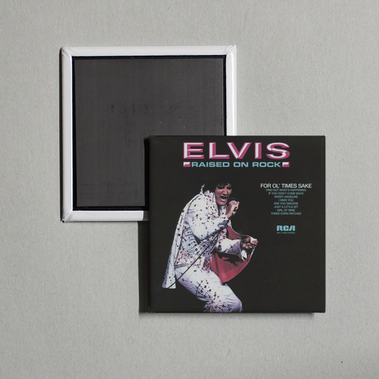 Elvis Presley - Raised On Rock B Album Cover Fridge Magnet