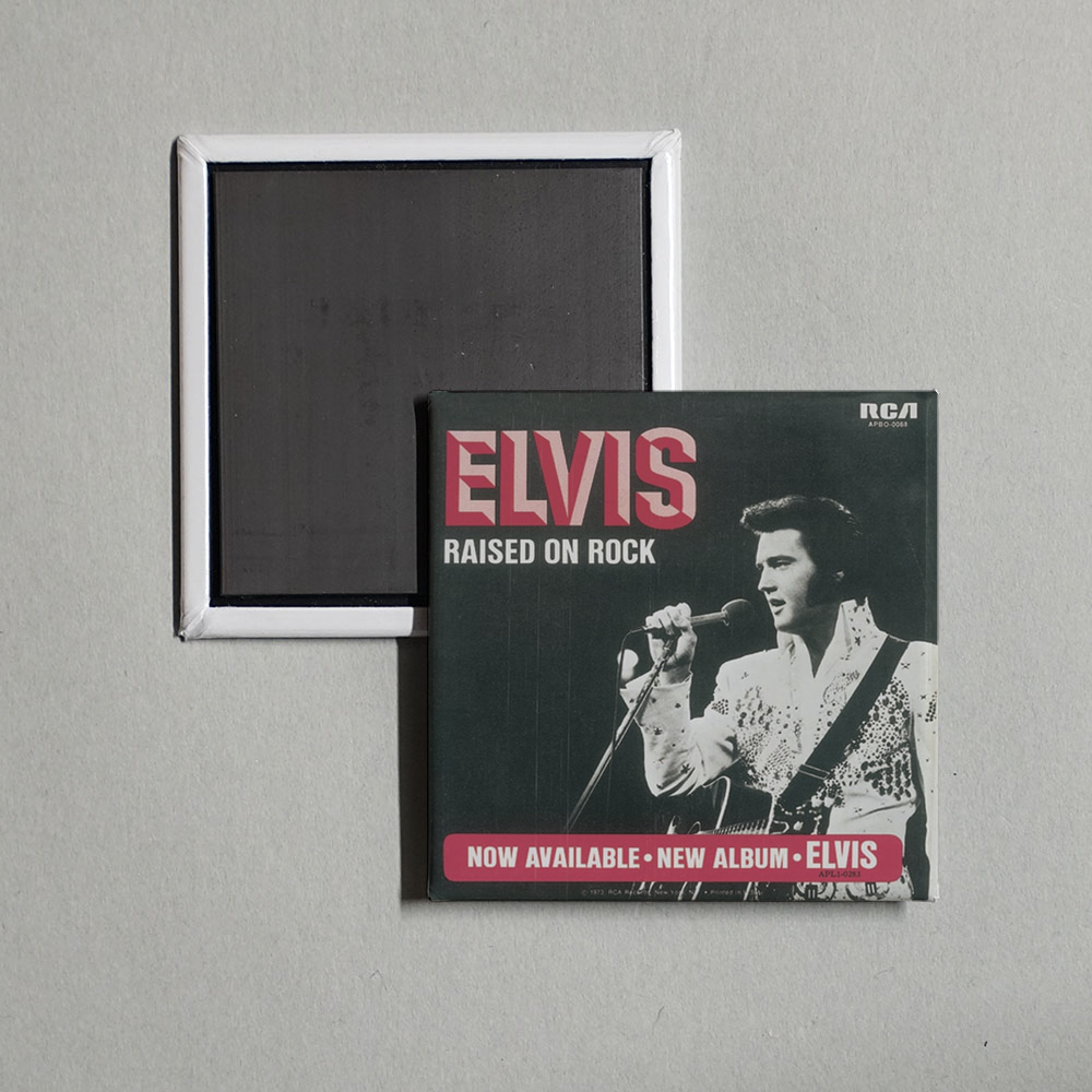Elvis Presley - Raised on RockA Album Cover Fridge Magnet