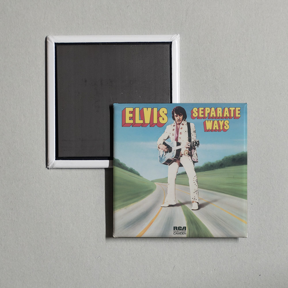 Elvis Presley - Separate Ways 2 Album Cover Fridge Magnet