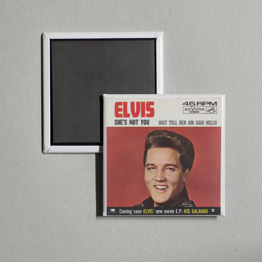 Elvis Presley - She's Not You Just Tell Her Jim Said Hello Album Cover Fridge Magnet