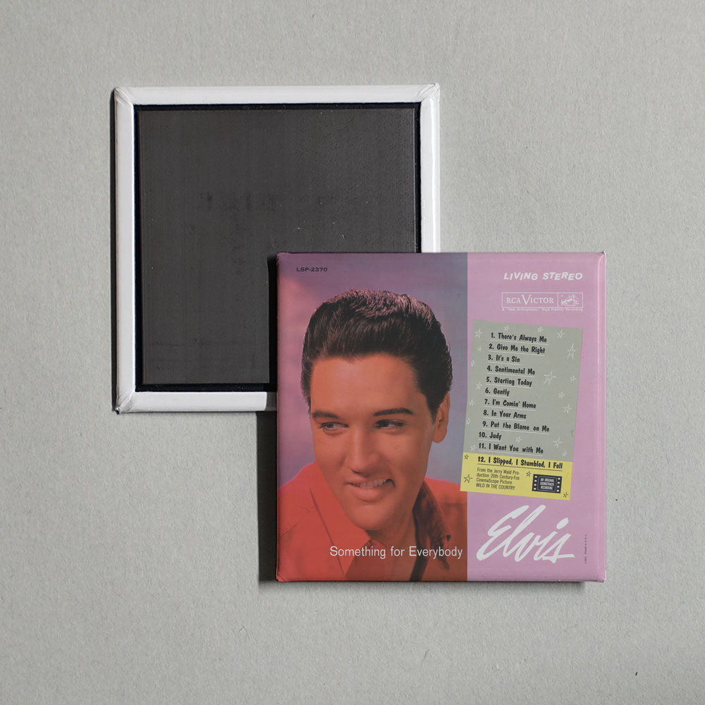 Elvis Presley - Something for Everybody Album Cover Fridge Magnet