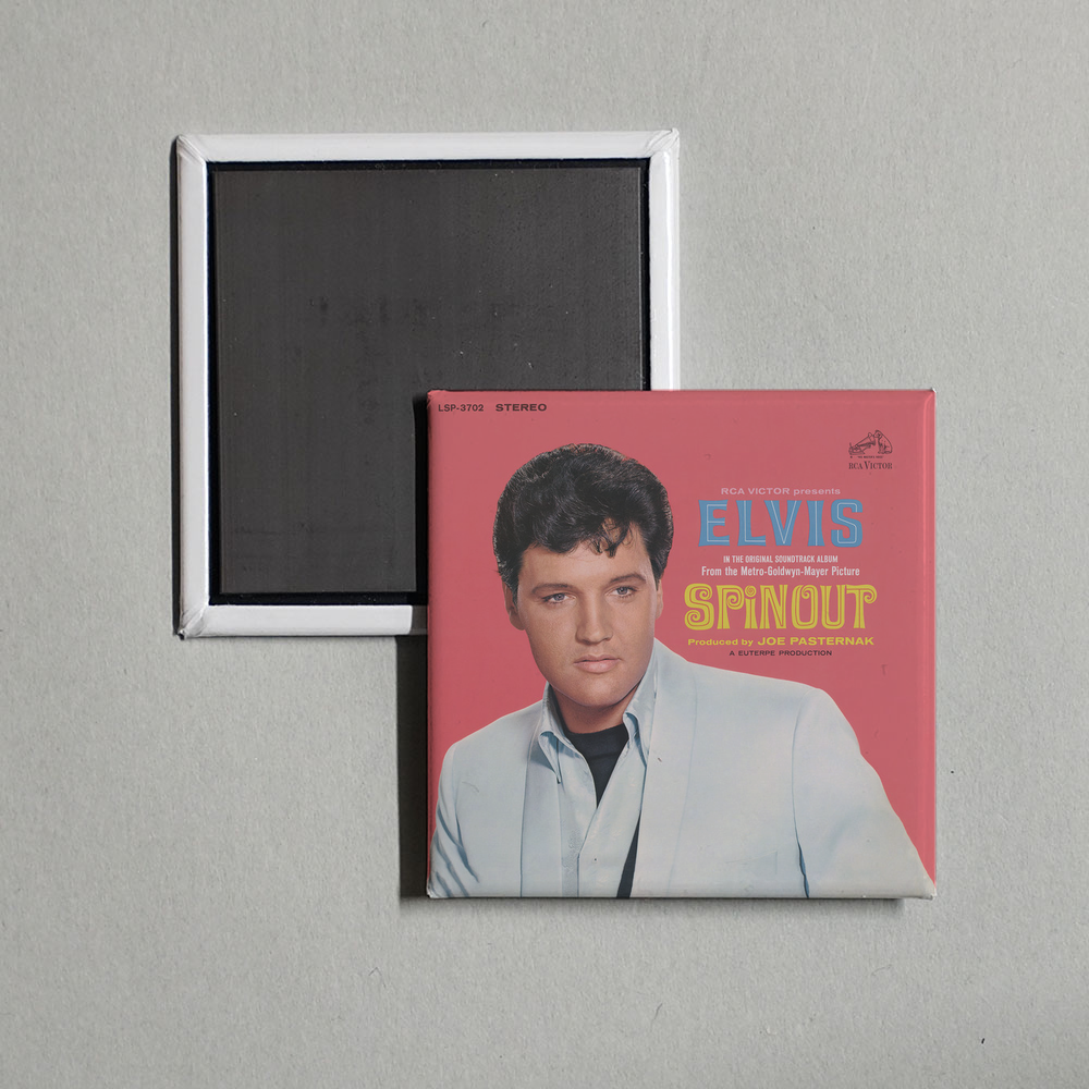 Elvis Presley - Spinout Album Cover Fridge Magnet
