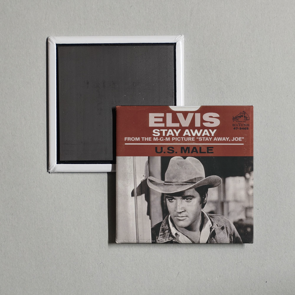 Elvis Presley - Stay Away Album Cover Fridge Magnet