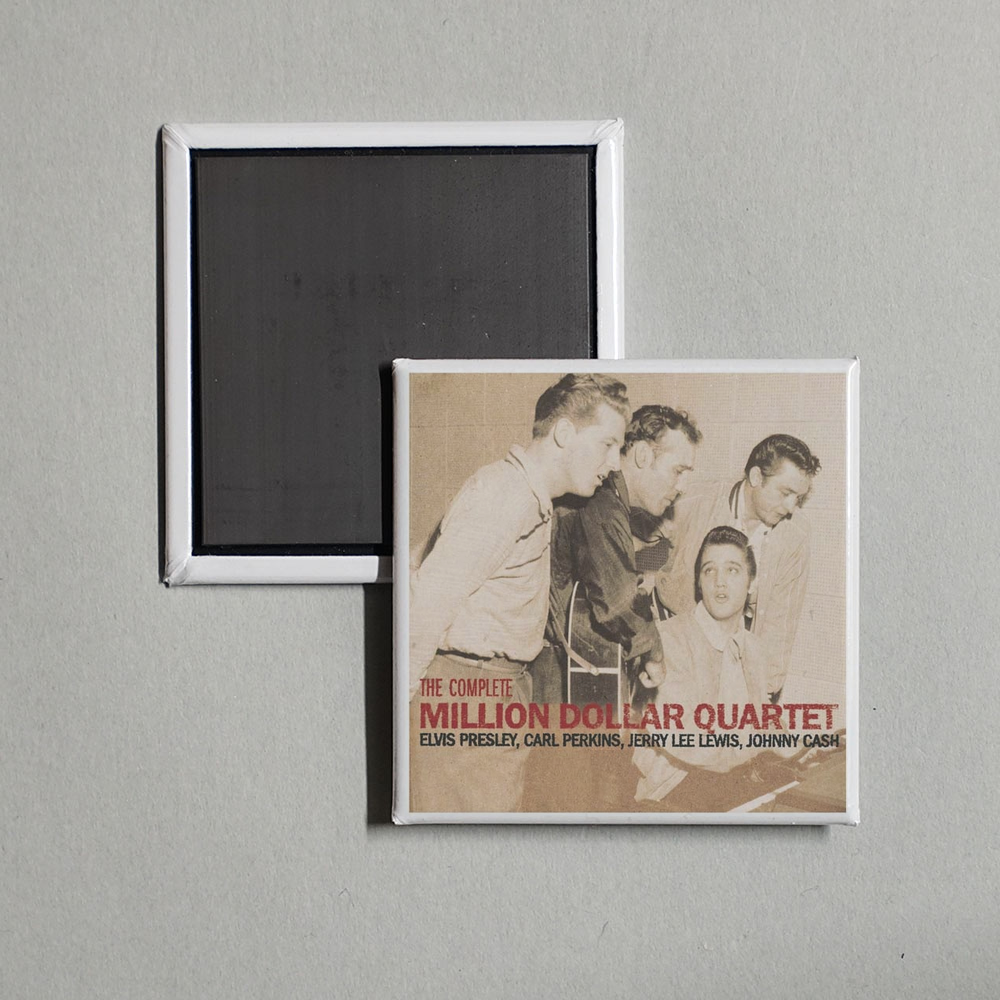 Elvis Presley - The Complete Million Dollar Quartet Album Cover Fridge Magnet