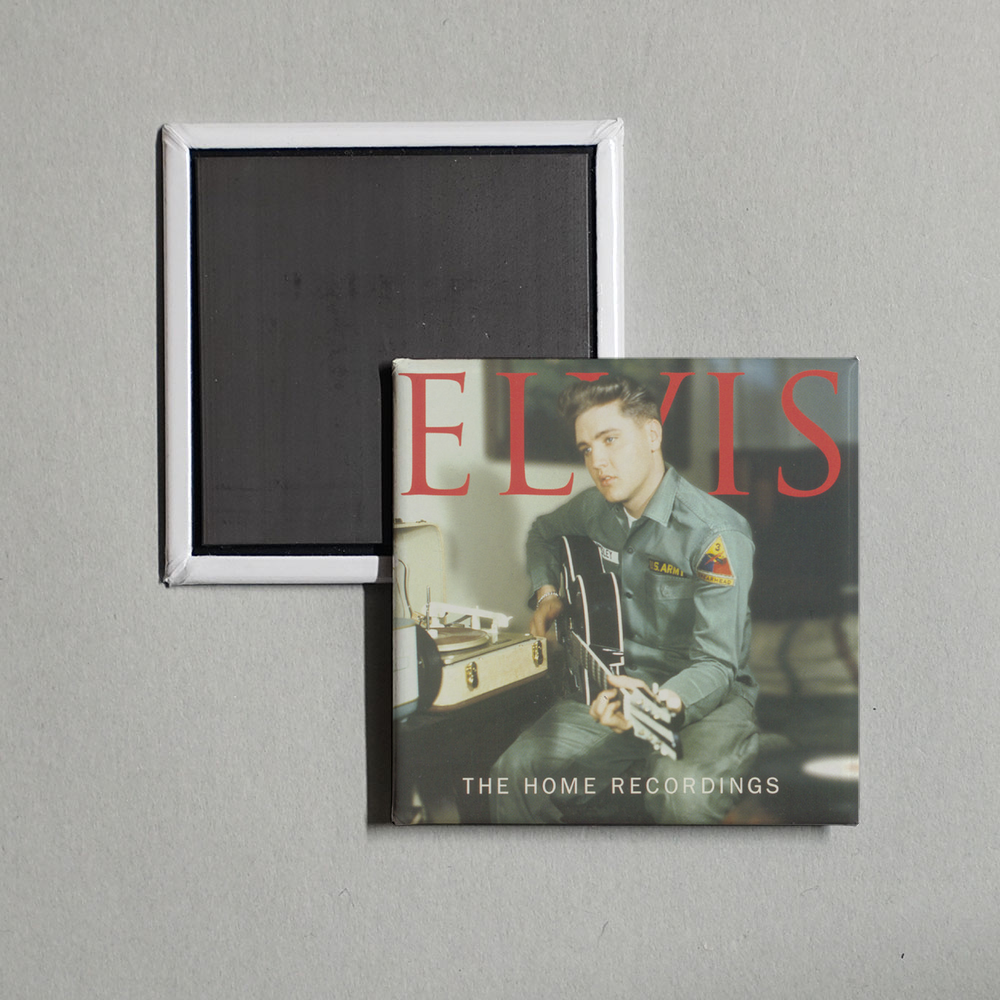 Elvis Presley - The Home Recordings Album Cover Fridge Magnet