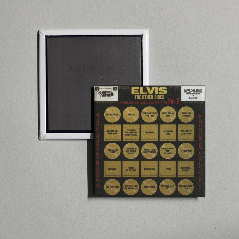 Elvis Presley - The Other Sides Album Cover Fridge Magnet
