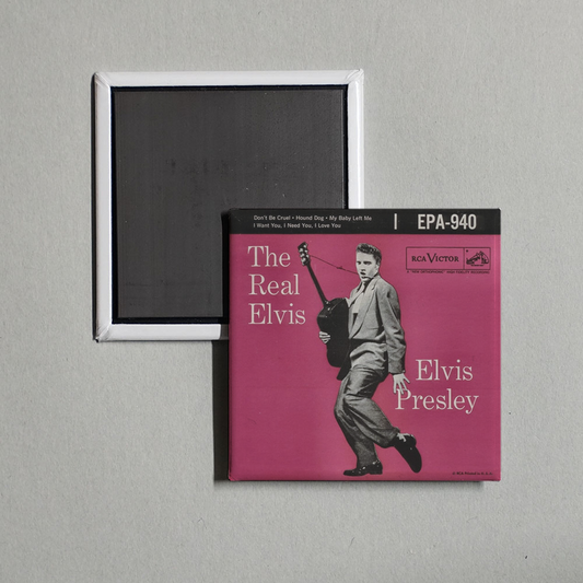 Elvis Presley - The Real Elvis A Album Cover Fridge Magnet