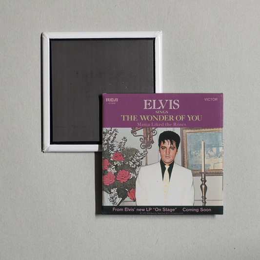 Elvis Presley - The Wonder of You Album Cover Fridge Magnet