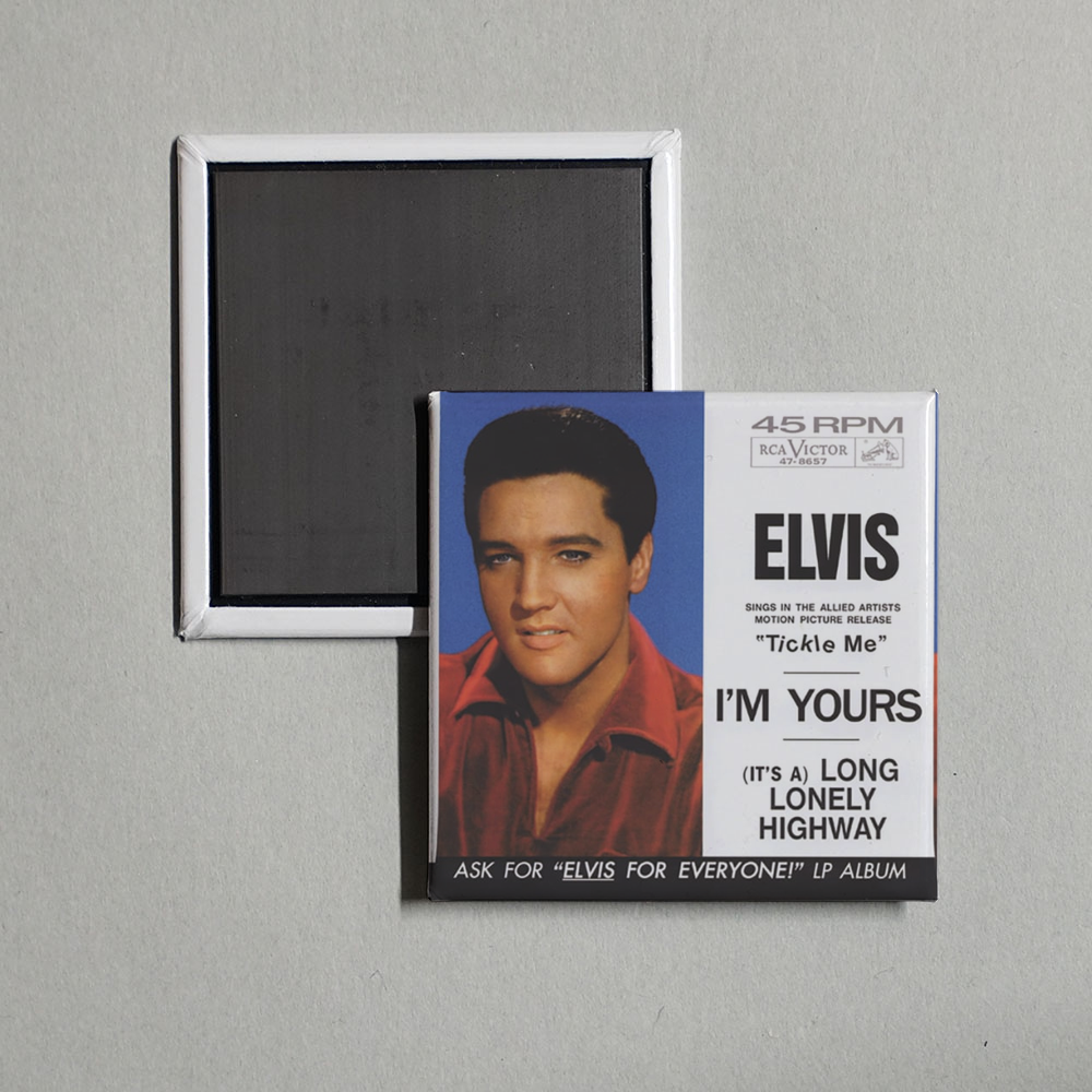 Elvis Presley - Tickle Me I'm Yours Album Cover Fridge Magnet