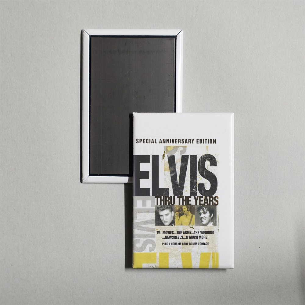 Elvis Through the Years Mini Movie Fridge Magnet