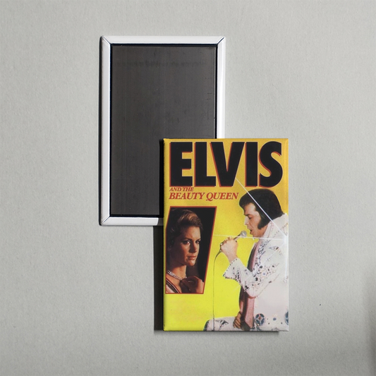 Elvis and the Beauty Queen Mini Movie Fridge Magnet