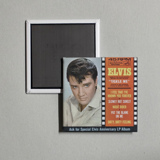 Elvis Presley - Tickle Me Album Cover Fridge Magnet