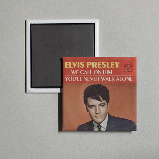 Elvis Presley - We Call on Him Album Cover Fridge Magnet
