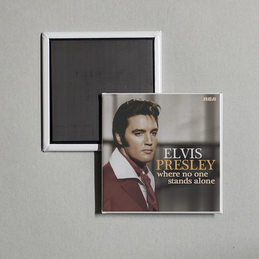 Elvis Presley - Where No One Stands Alone Album Cover Fridge Magnet