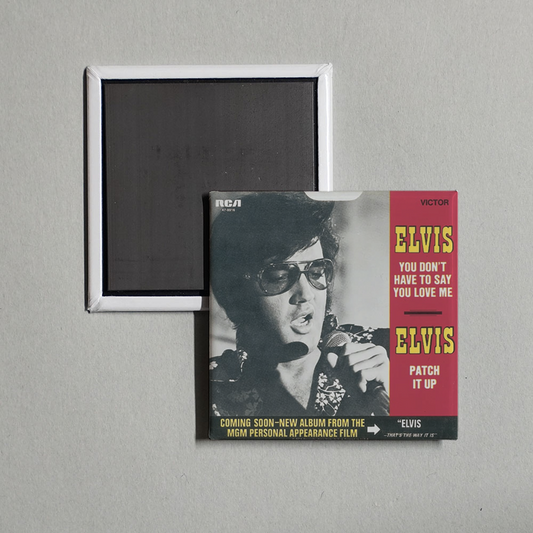 Elvis Presley - You Don't Have to Say You Love Me Album Cover Fridge Magnet