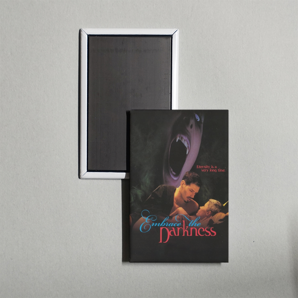 Embrace the Darkness Mini Movie Fridge Magnet