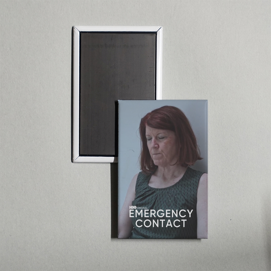 Emergency Contact Mini Movie Fridge Magnet