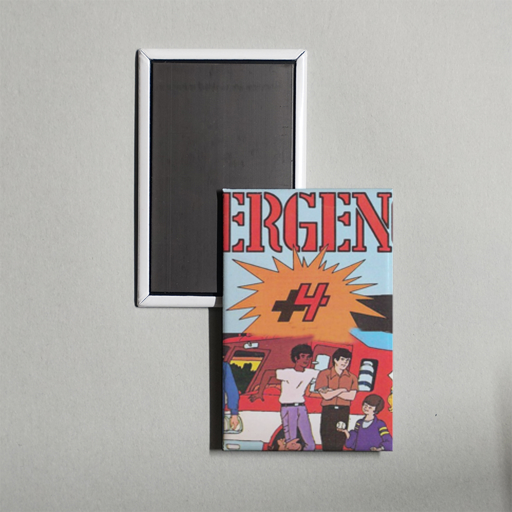 Emergency +4 TV Show Fridge Magnet