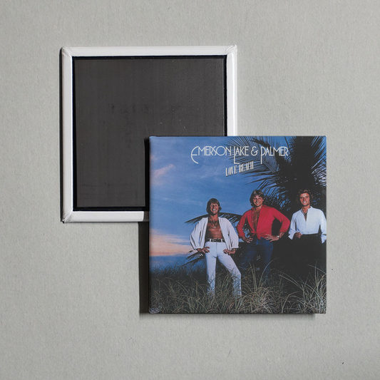 Emerson, Lake & Palmer - Love Beach Album Cover Fridge Magnet