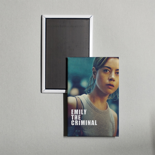 Emily the Criminal Mini Movie Fridge Magnet