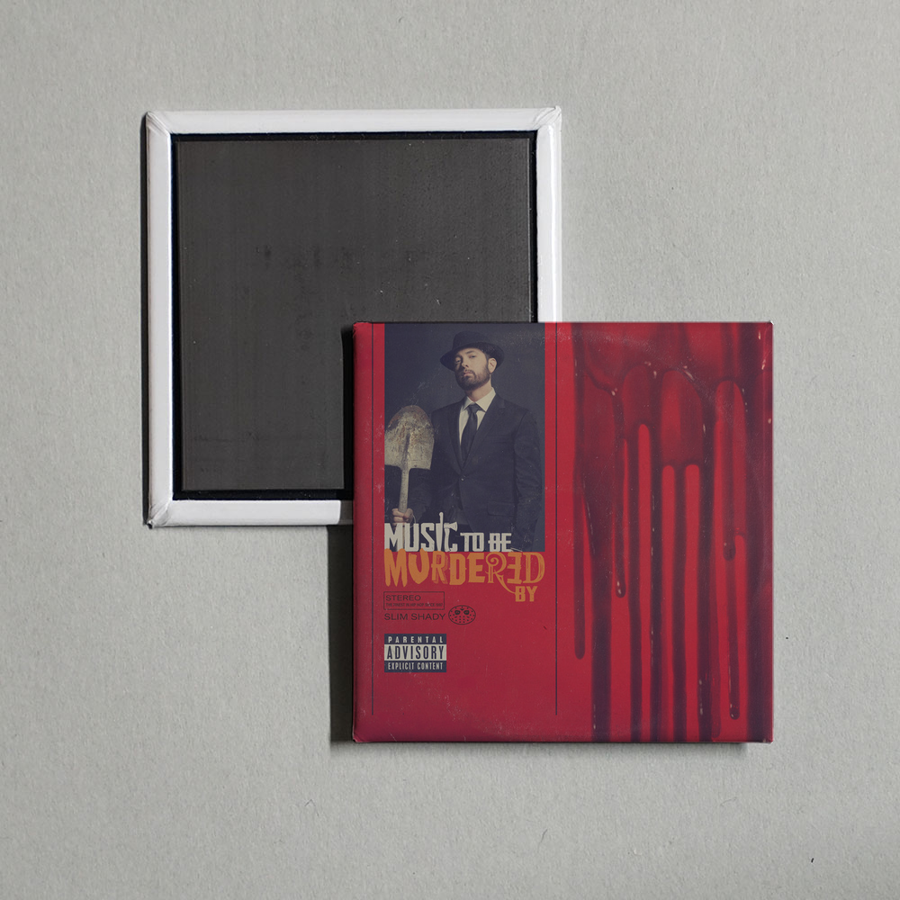 Eminem - Music To Be Murdered By Album Cover Fridge Magnet