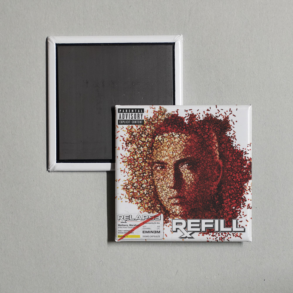 Eminem - Relapse Refill Album Cover Fridge Magnet