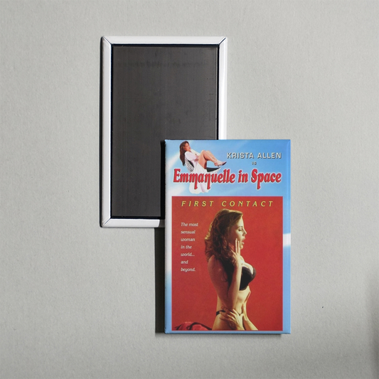 Emmanuelle First Contact Mini Movie Fridge Magnet
