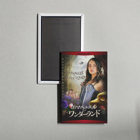 Emmanuelle Through Time Sex Tales Mini Movie Fridge Magnet