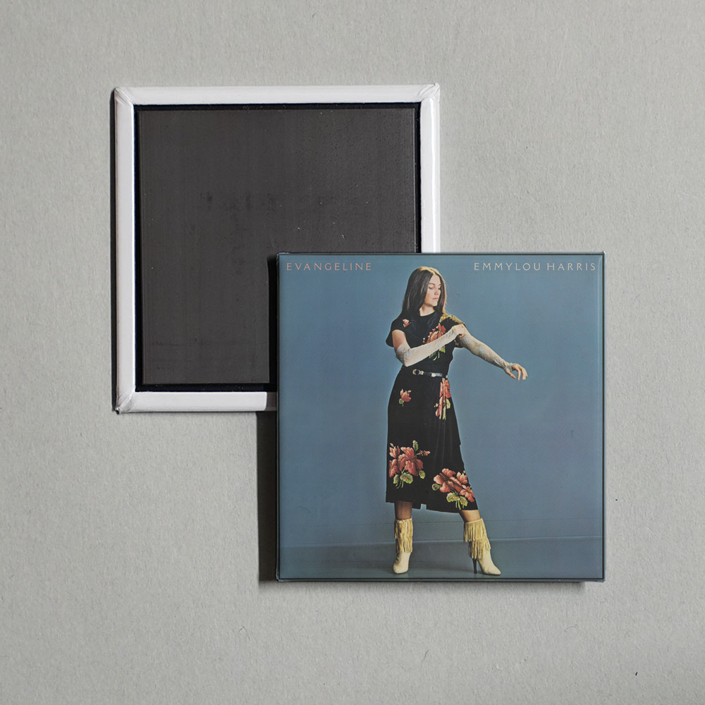 Emmylou Harris - Evangeline Album Cover Fridge Magnet