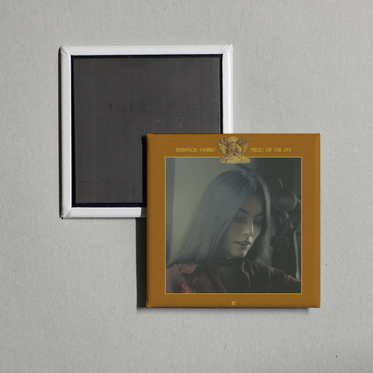 Emmylou Harris - Pieces of the Sky (Expanded & Remastered) Album Cover Fridge Magnet